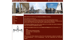 Desktop Screenshot of pension-am-rathaus.de
